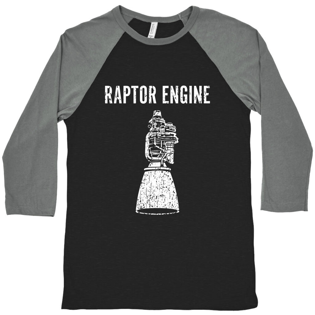 Raptor Engine Baseball Tee