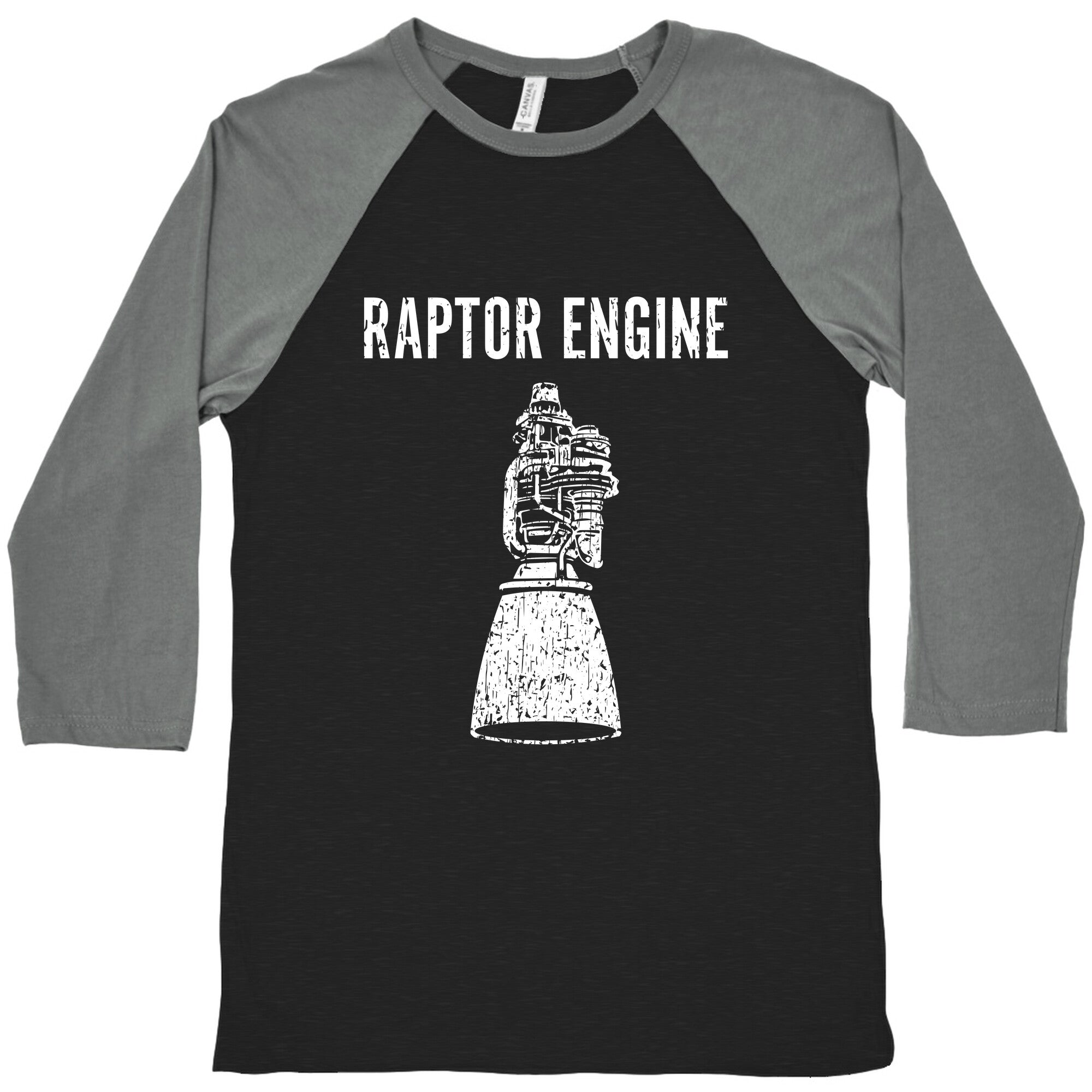 Raptor Engine Baseball Tee