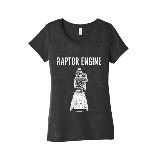 Raptor Engine Womens Triblend Tee