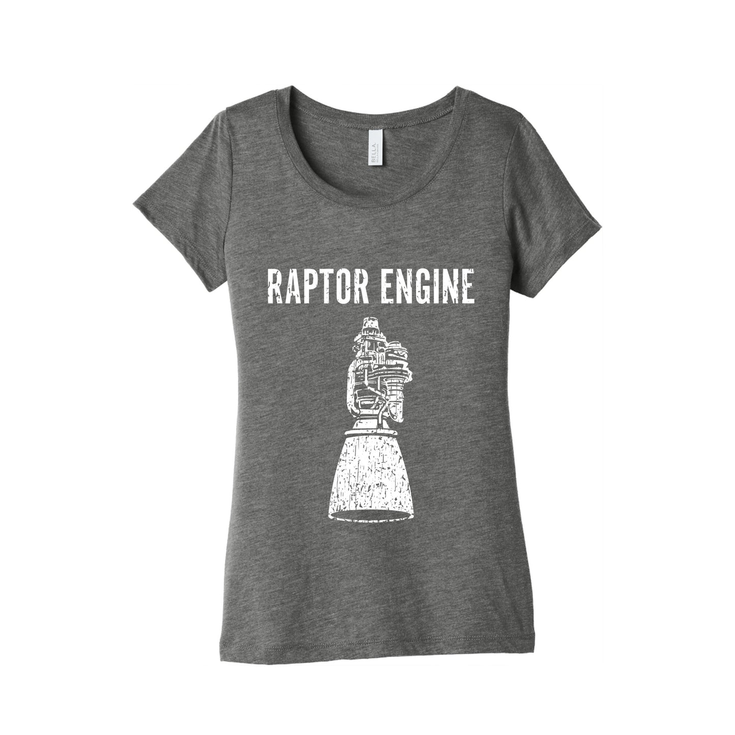 Raptor Engine Womens Triblend Tee