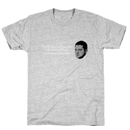 Zelensky Trump Costume Quote T-Shirt