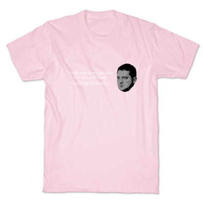 Zelensky Trump Costume Quote T-Shirt