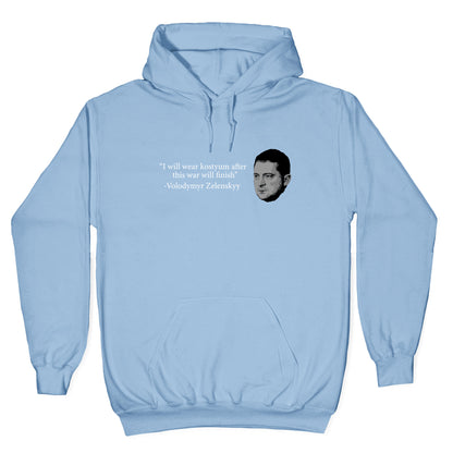 Zelensky Trump Costume Quote Hoodie