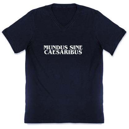 Mundus Sine Caesaribus V-Neck