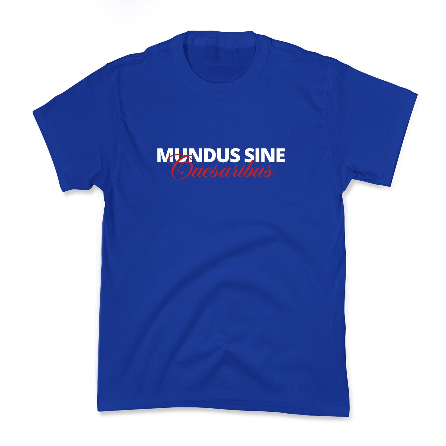 Mundus Sine Caesaribus CEO Quote Kids Tee