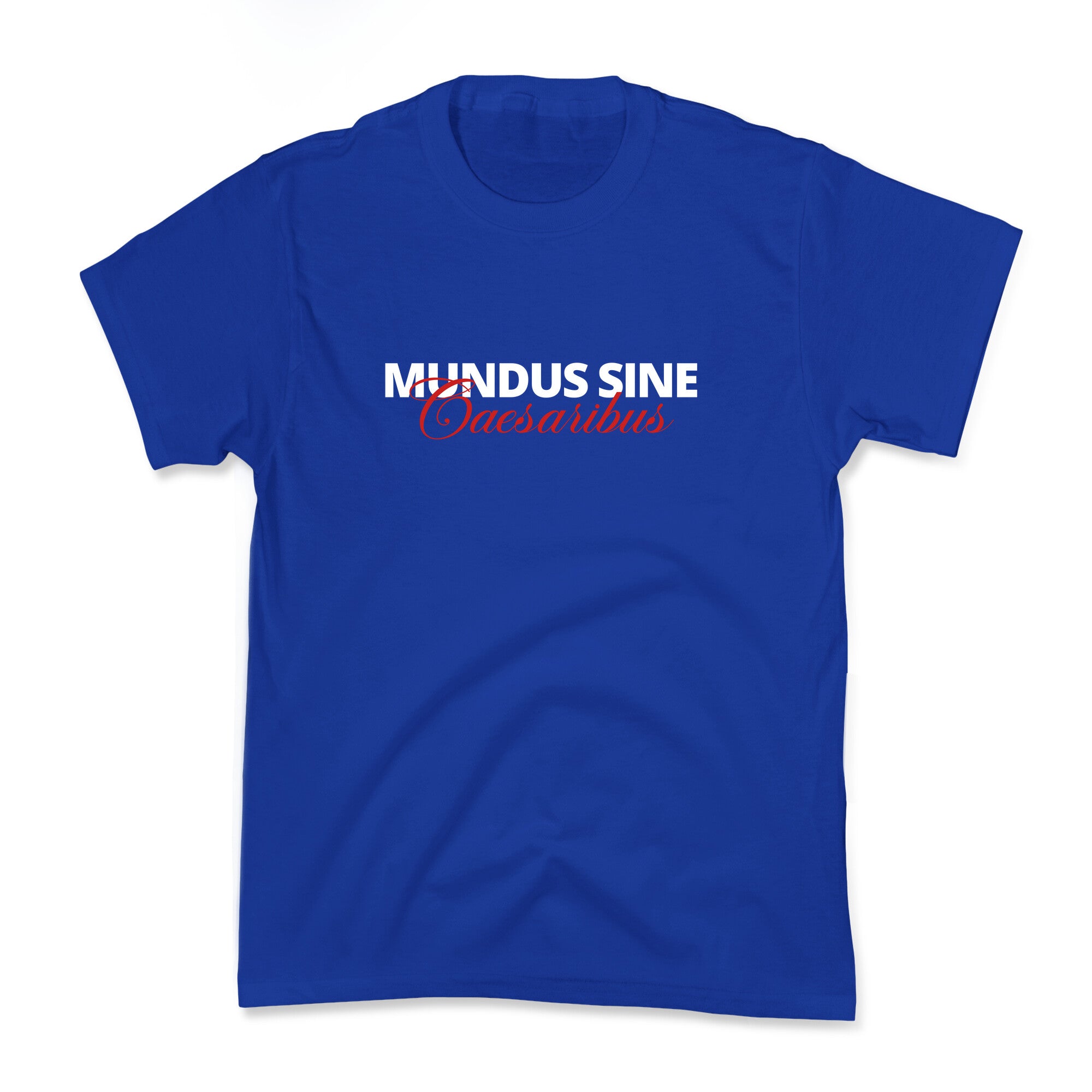 Mundus Sine Caesaribus CEO Quote Kids Tee
