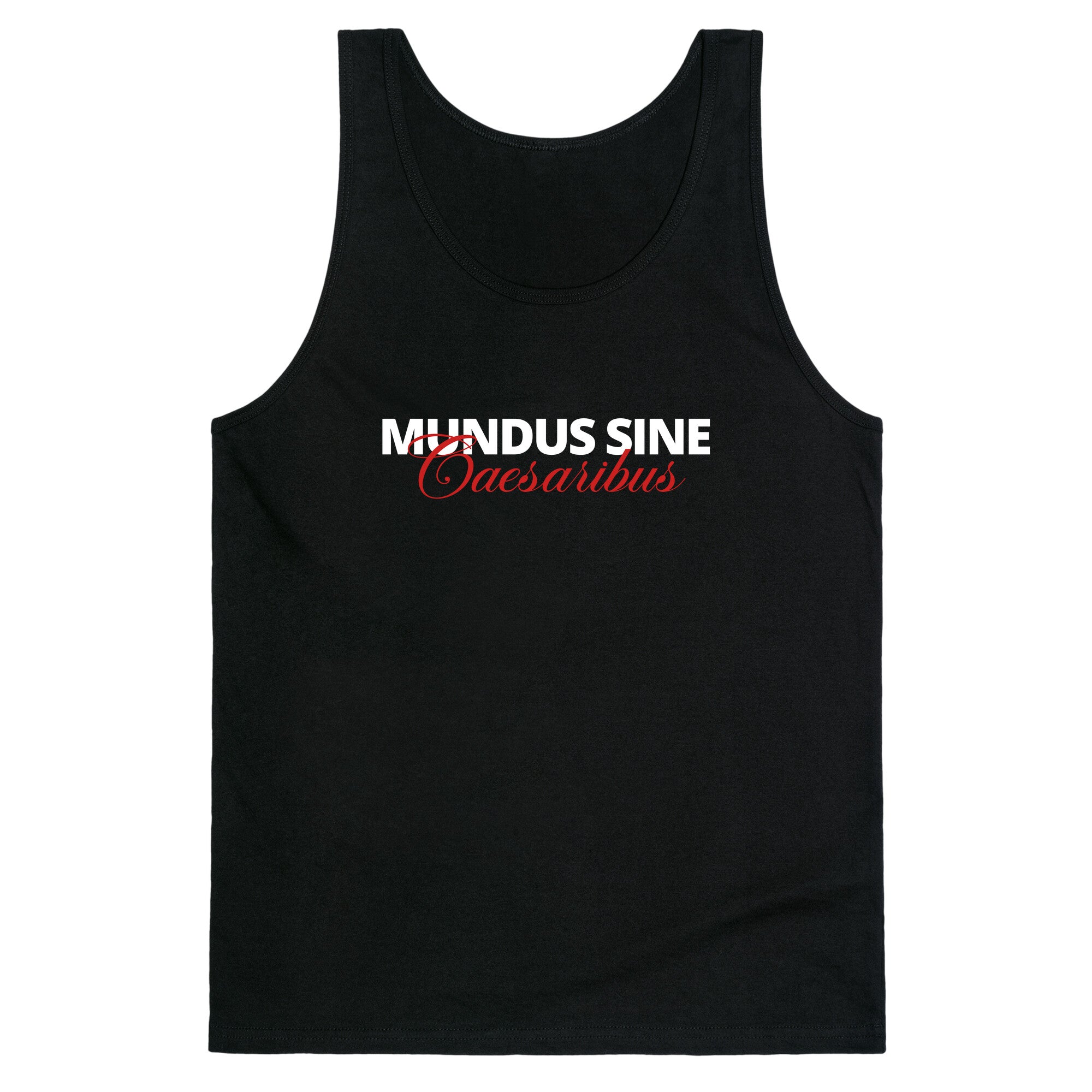 Mundus Sine Caesaribus CEO Quote Tank Top