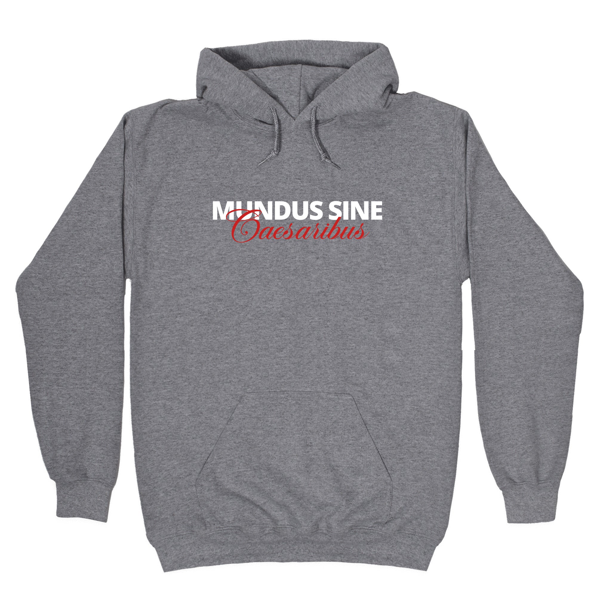 Mundus Sine Caesaribus CEO Quote Hoodie