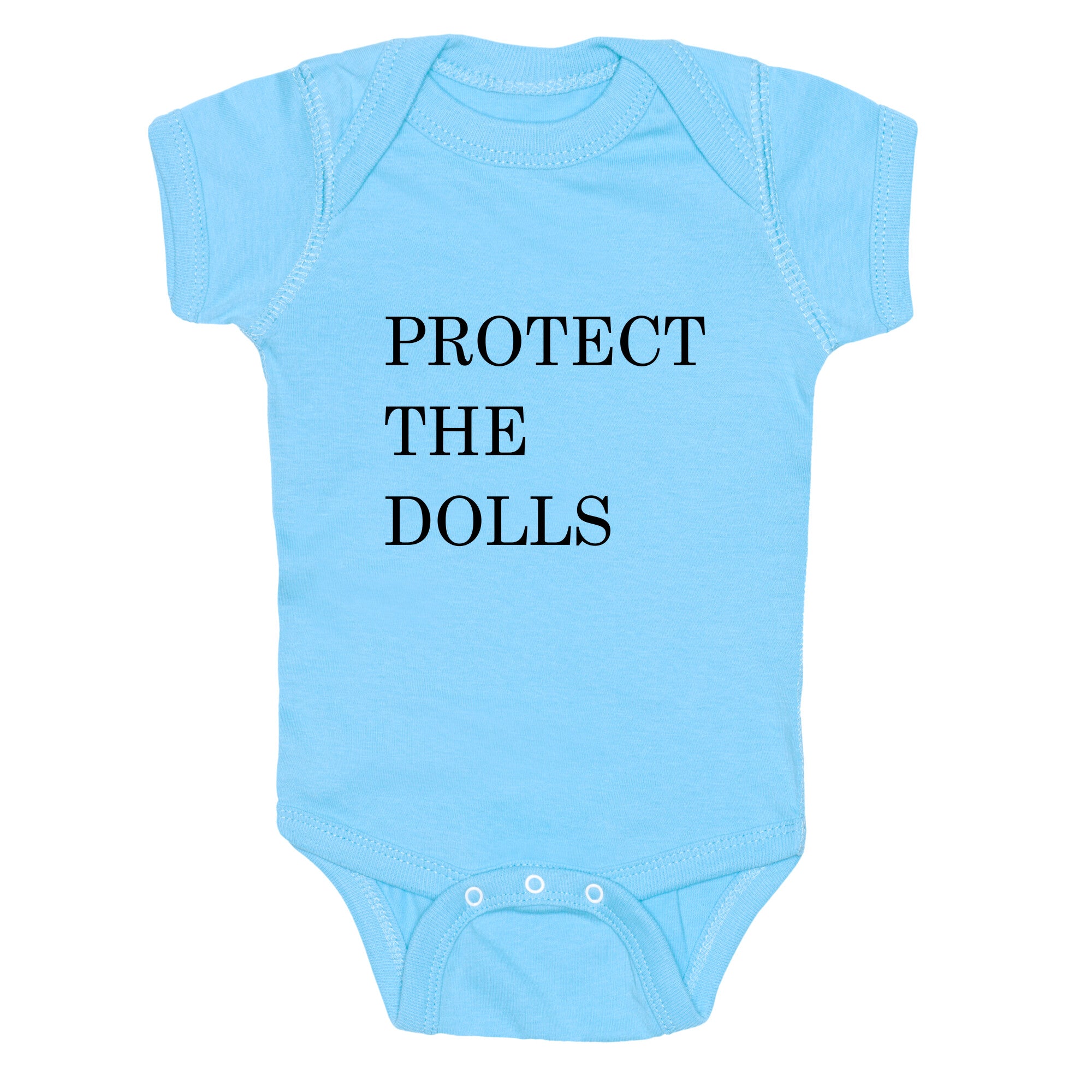 Protect The Dolls Baby One-Piece