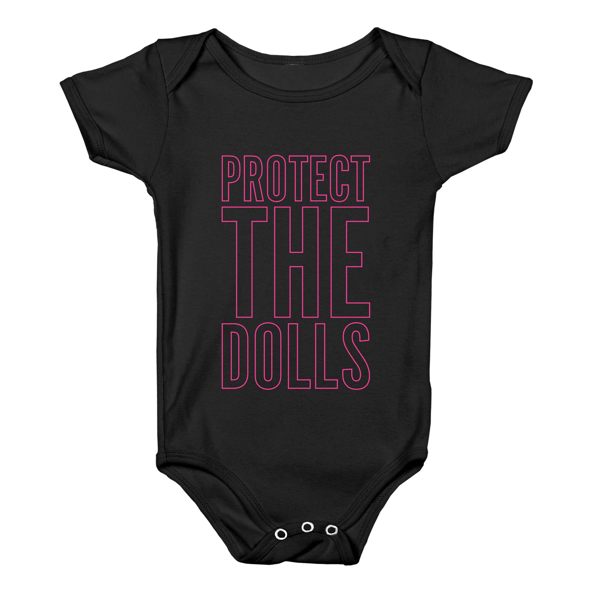 Protect The Dolls Trans Rights Baby One-Piece