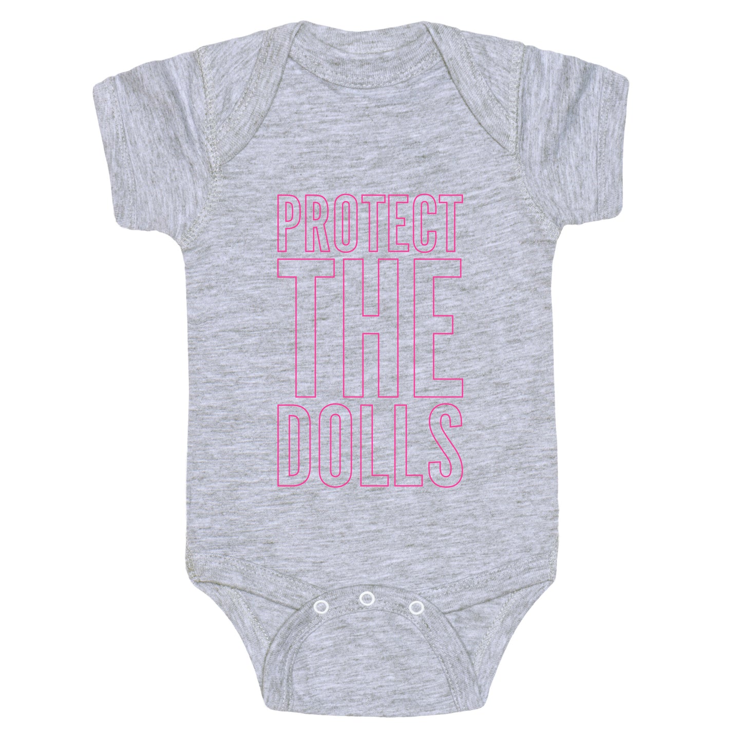 Protect The Dolls Trans Rights Baby One-Piece