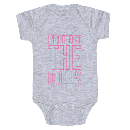 Protect The Dolls Trans Rights Baby One-Piece