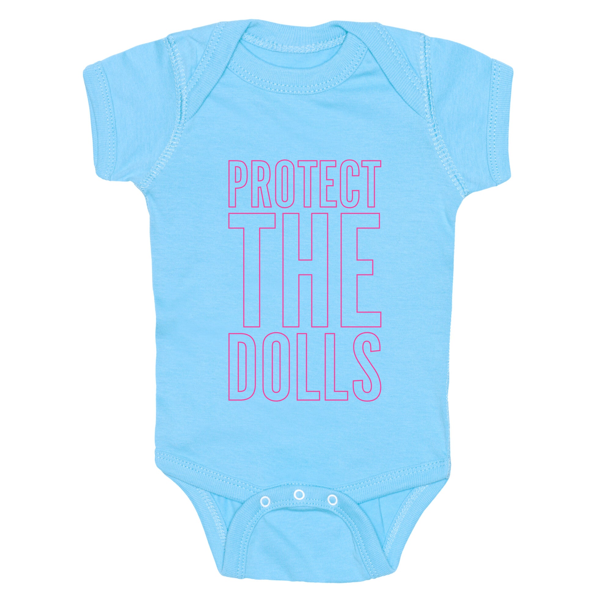 Protect The Dolls Trans Rights Baby One-Piece