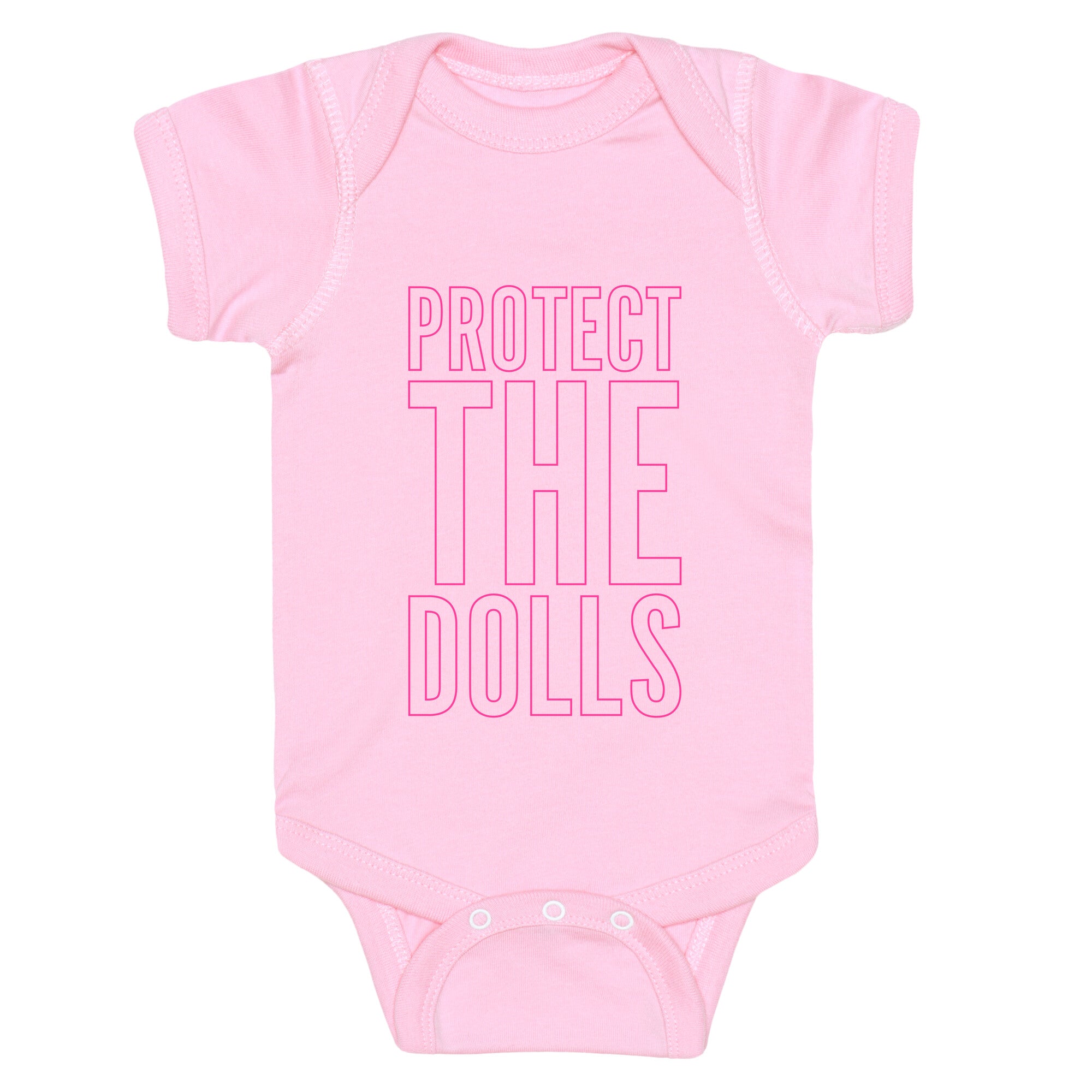 Protect The Dolls Trans Rights Baby One-Piece