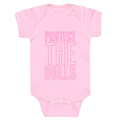 Protect The Dolls Trans Rights Baby One-Piece