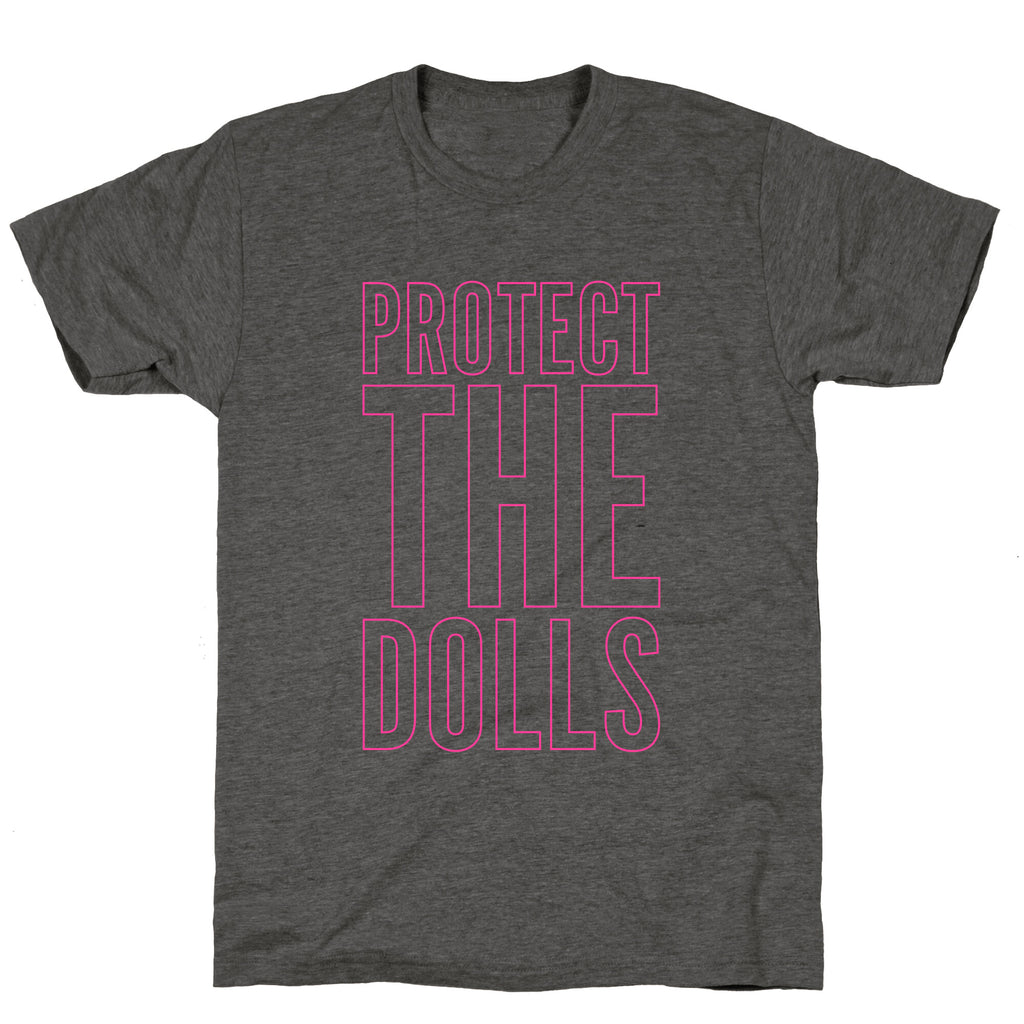 Protect The Dolls Trans Rights Unisex Triblend Tee