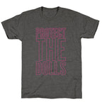 Protect The Dolls Trans Rights Unisex Triblend Tee