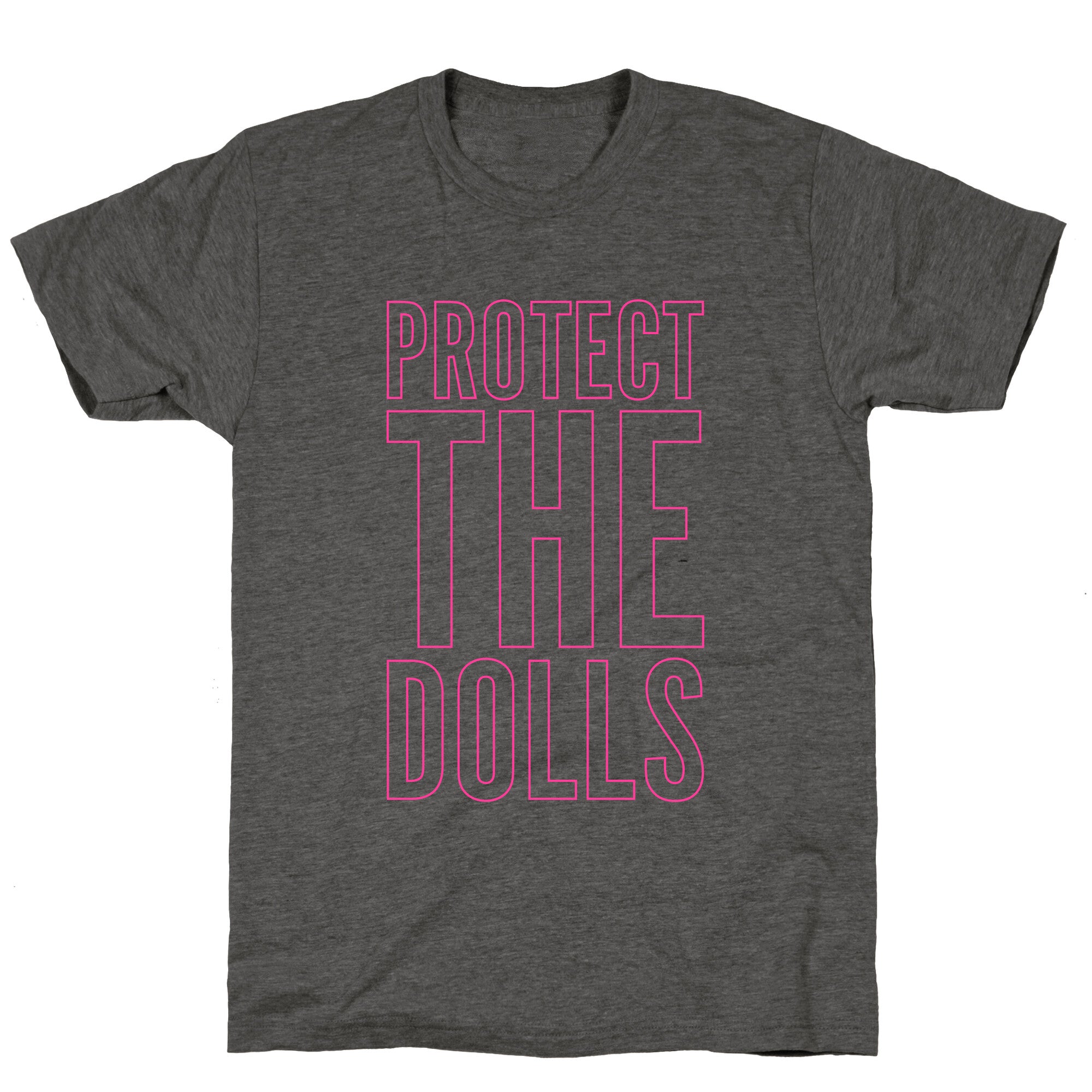 Protect The Dolls Trans Rights Unisex Triblend Tee