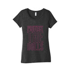 Protect The Dolls Trans Rights Womens Triblend Tee