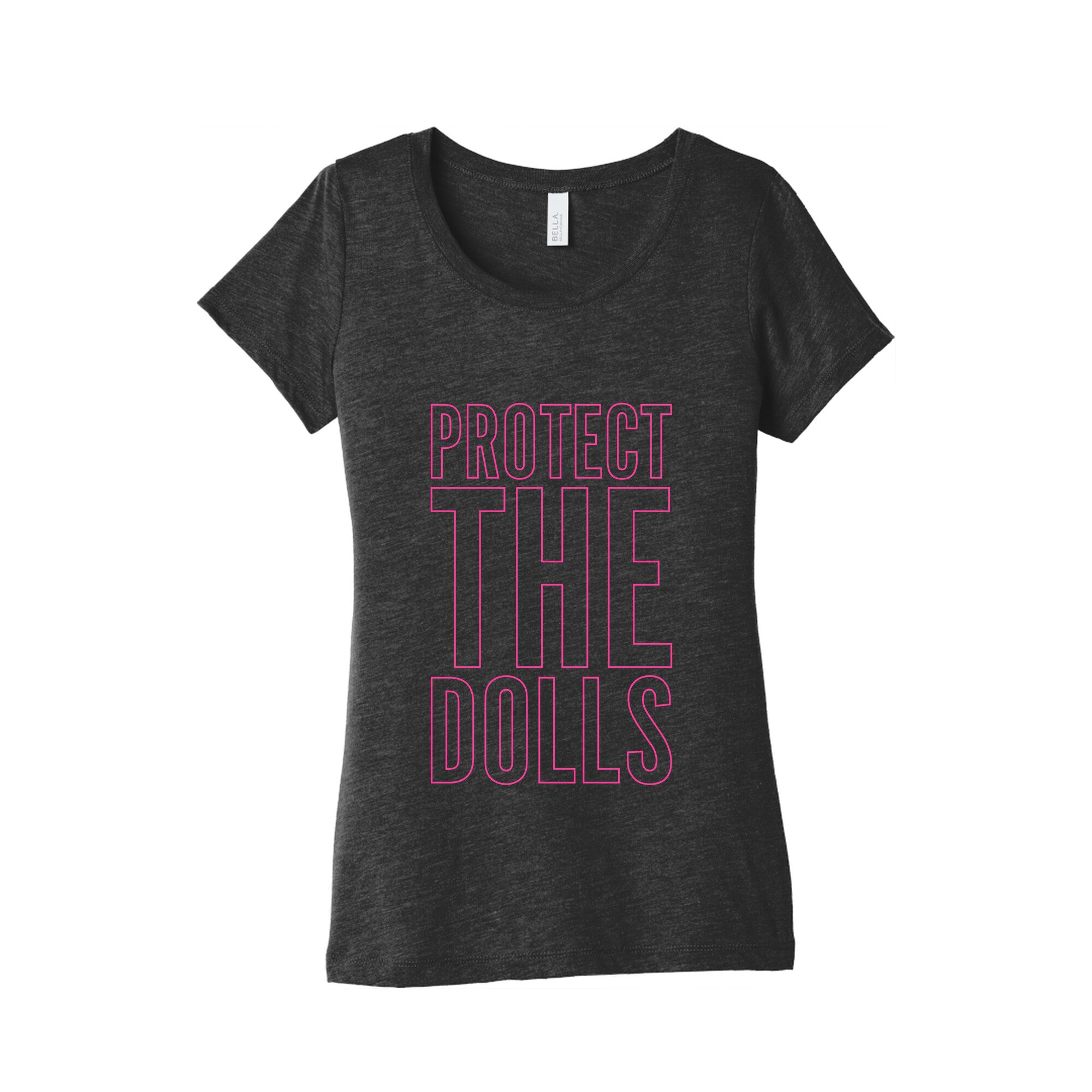 Protect The Dolls Trans Rights Womens Triblend Tee