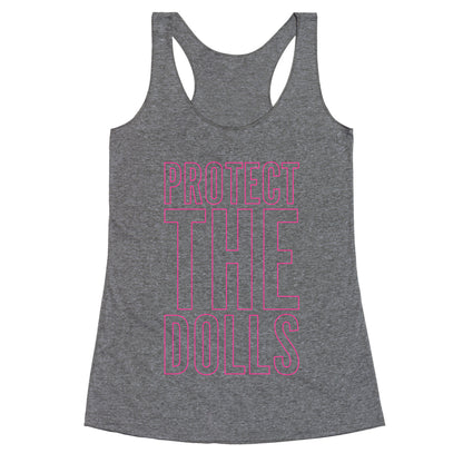 Protect The Dolls Trans Rights Racerback Tank