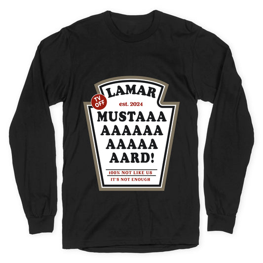 Kendrick Mustard TV Off Longsleeve Tee
