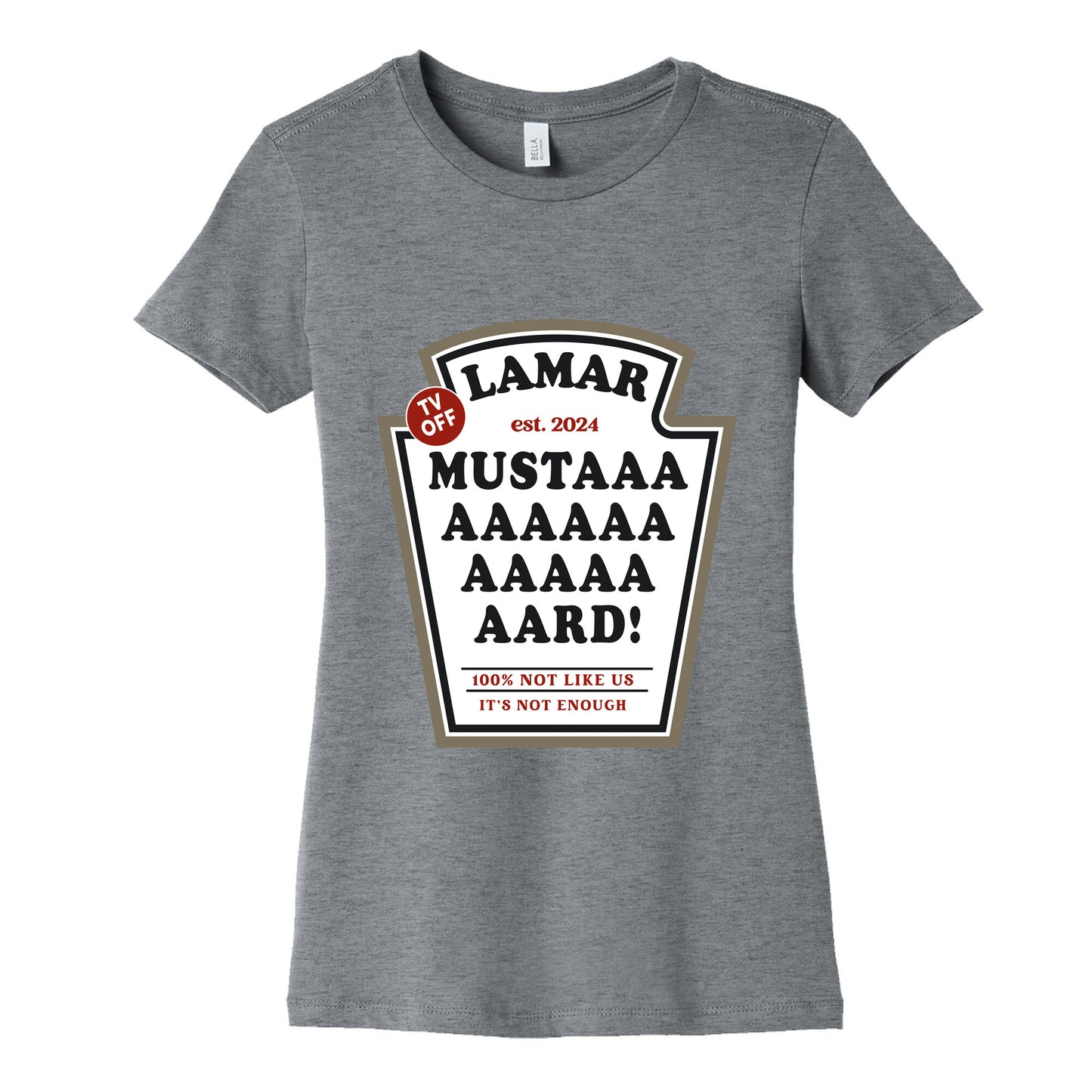 Kendrick Mustard TV Off Womens Cotton Tee