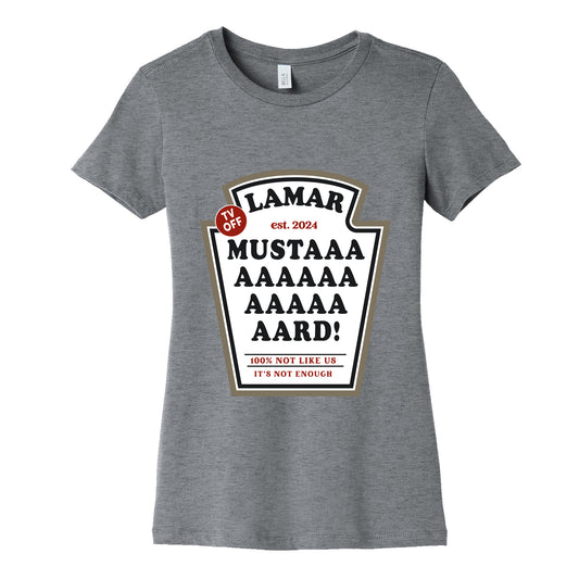Kendrick Mustard TV Off Womens Cotton Tee
