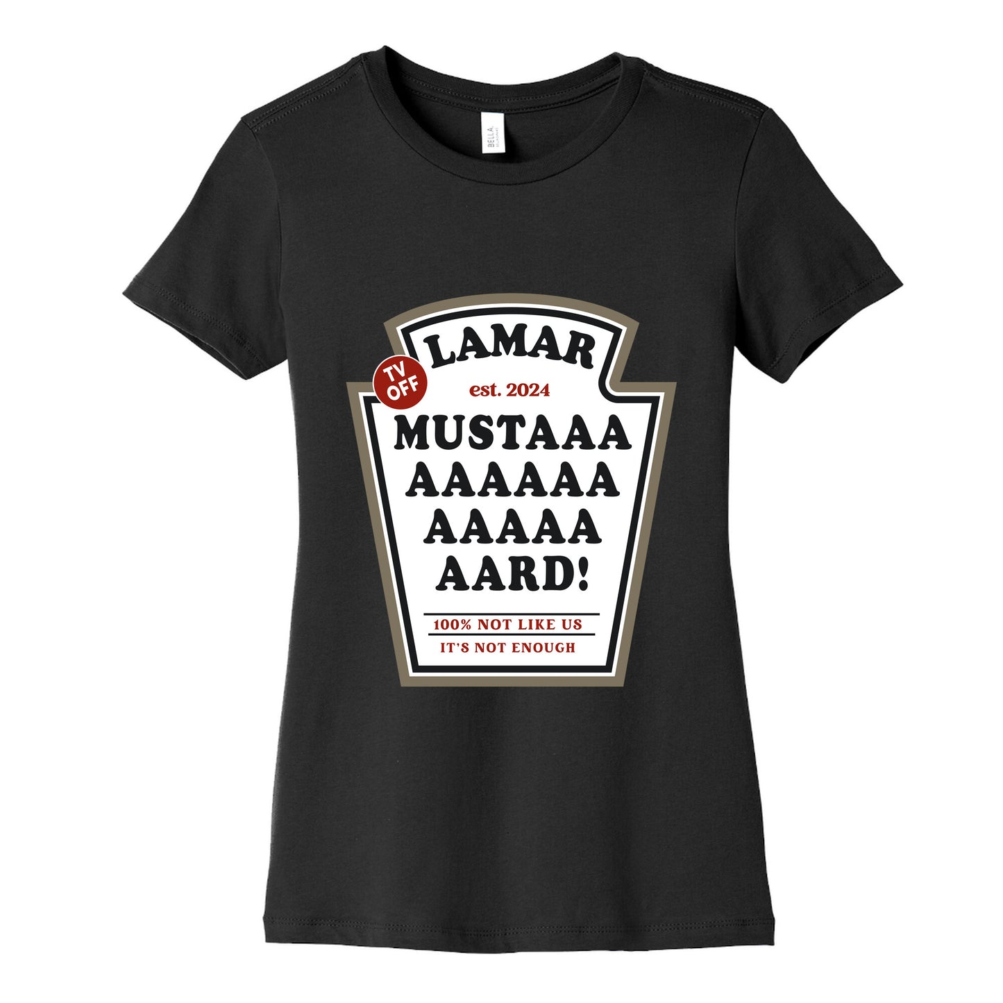 Kendrick Mustard TV Off Womens Cotton Tee
