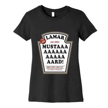Kendrick Mustard TV Off Womens Cotton Tee