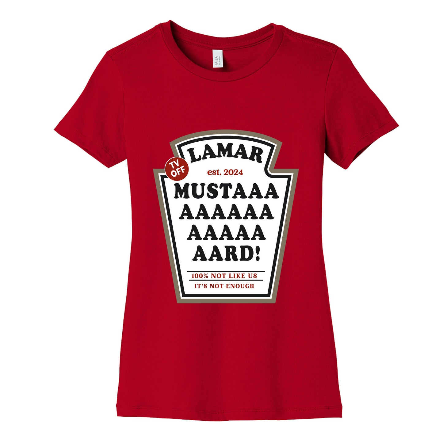 Kendrick Mustard TV Off Womens Cotton Tee