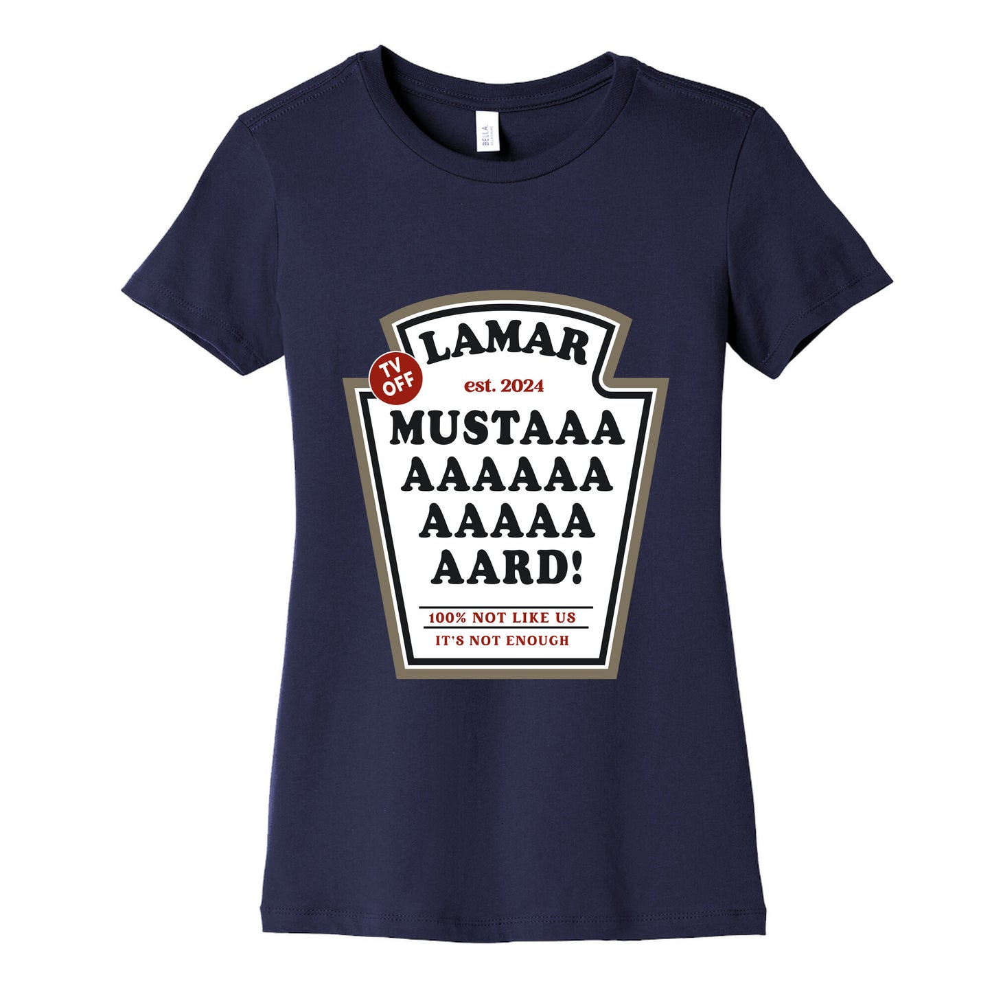 Kendrick Mustard TV Off Womens Cotton Tee