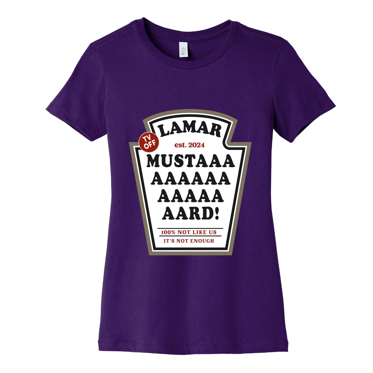 Kendrick Mustard TV Off Womens Cotton Tee