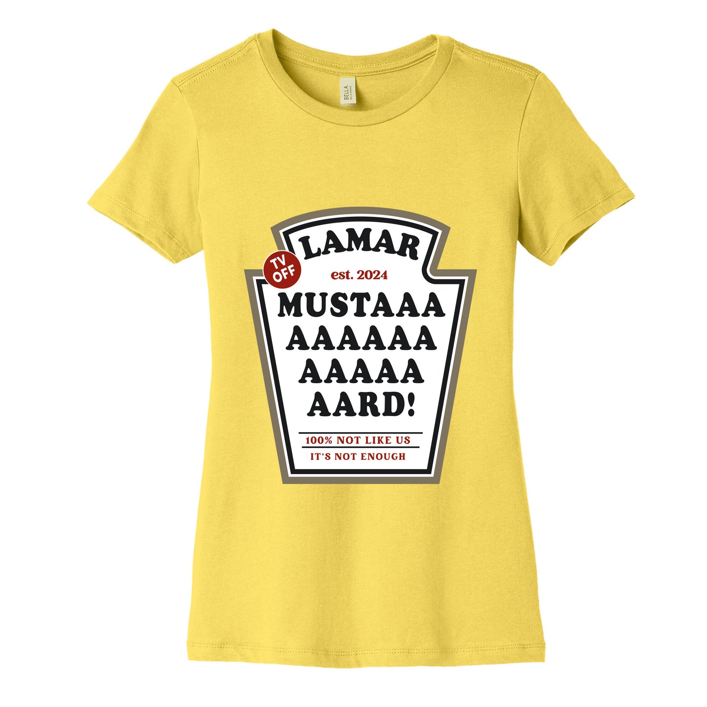 Kendrick Mustard TV Off Womens Cotton Tee