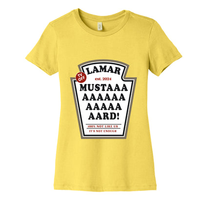 Kendrick Mustard TV Off Womens Cotton Tee