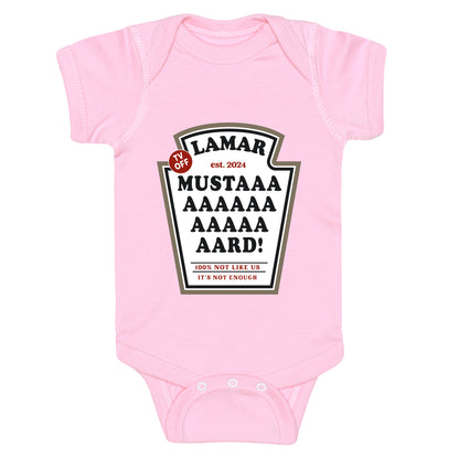 Kendrick Mustard TV Off Baby One-Piece