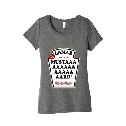 Kendrick Mustard TV Off Womens Triblend Tee