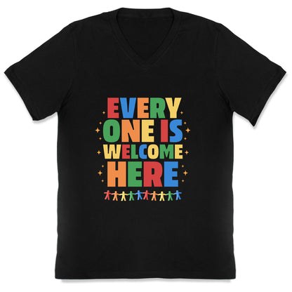 Everyone Is Welcome Here V-Neck