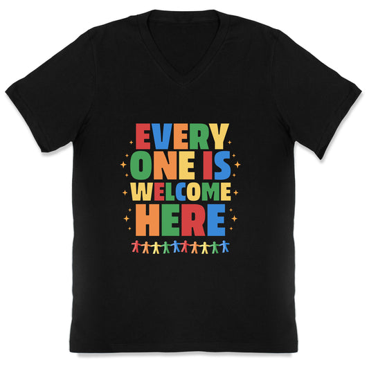 Everyone Is Welcome Here V-Neck