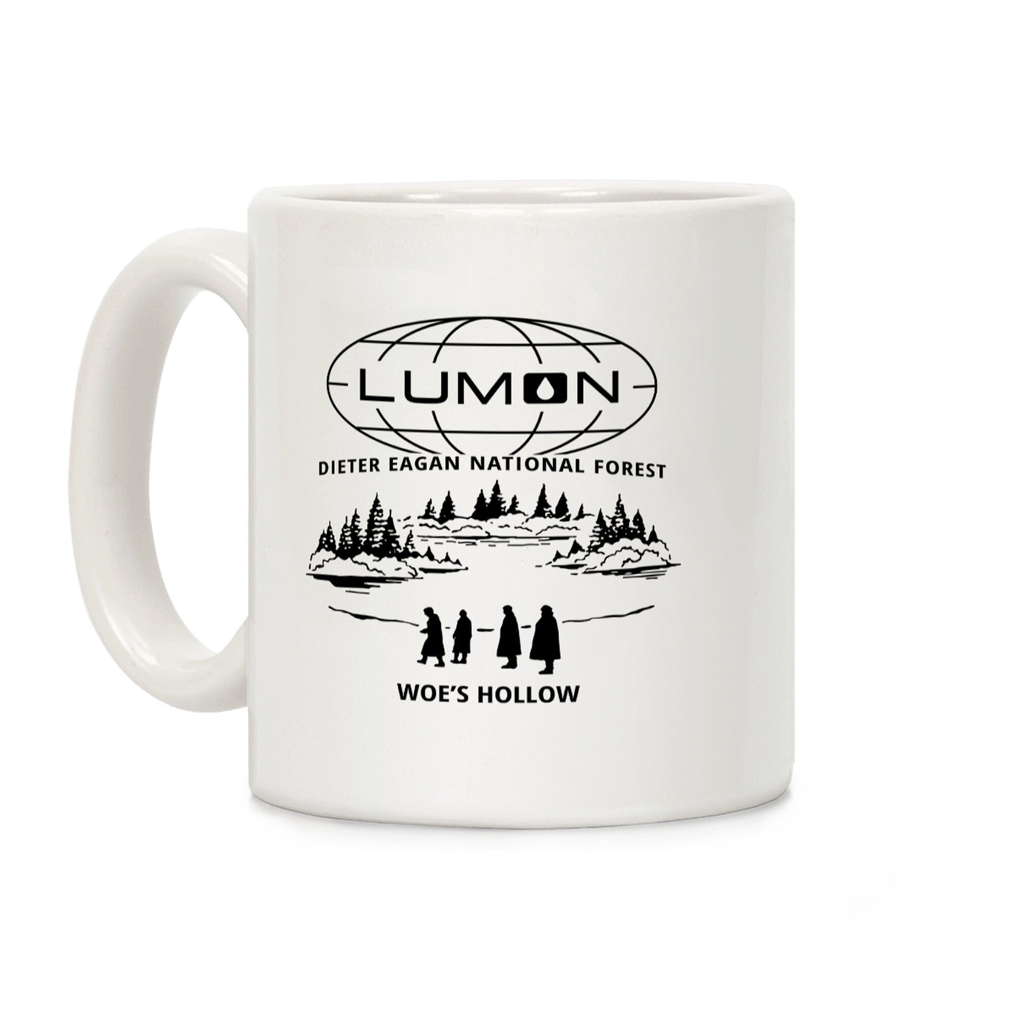 Dieter Eagan National Forest Coffee Mug