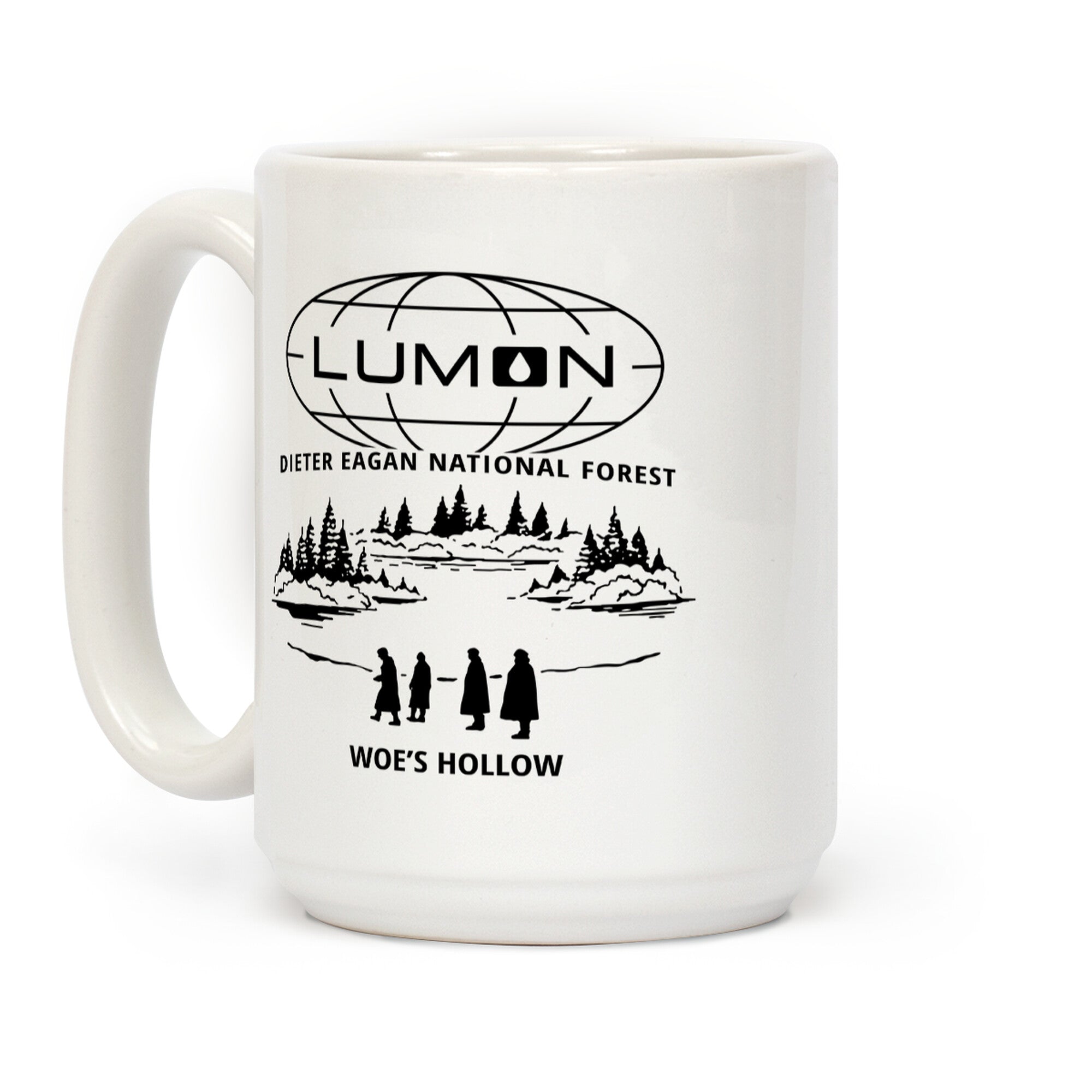 Dieter Eagan National Forest Coffee Mug