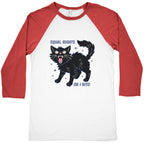 Equal Rights or I Bite Baseball Tee