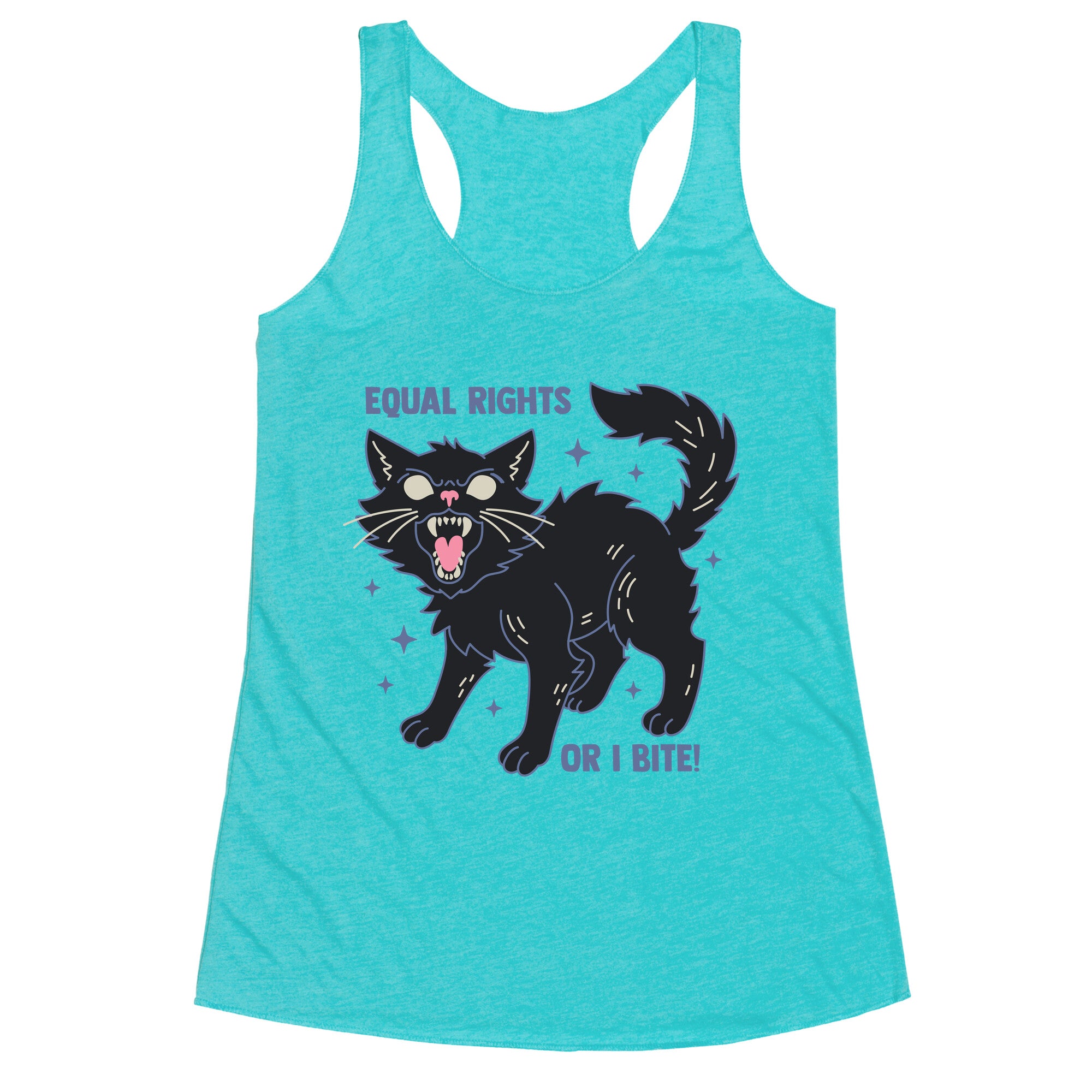 Equal Rights or I Bite Racerback Tank