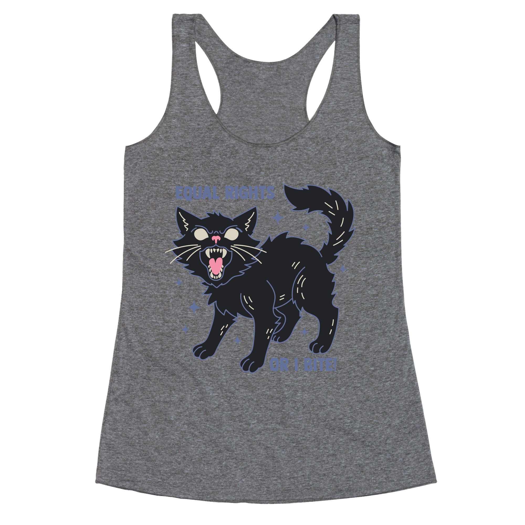 Equal Rights or I Bite Racerback Tank