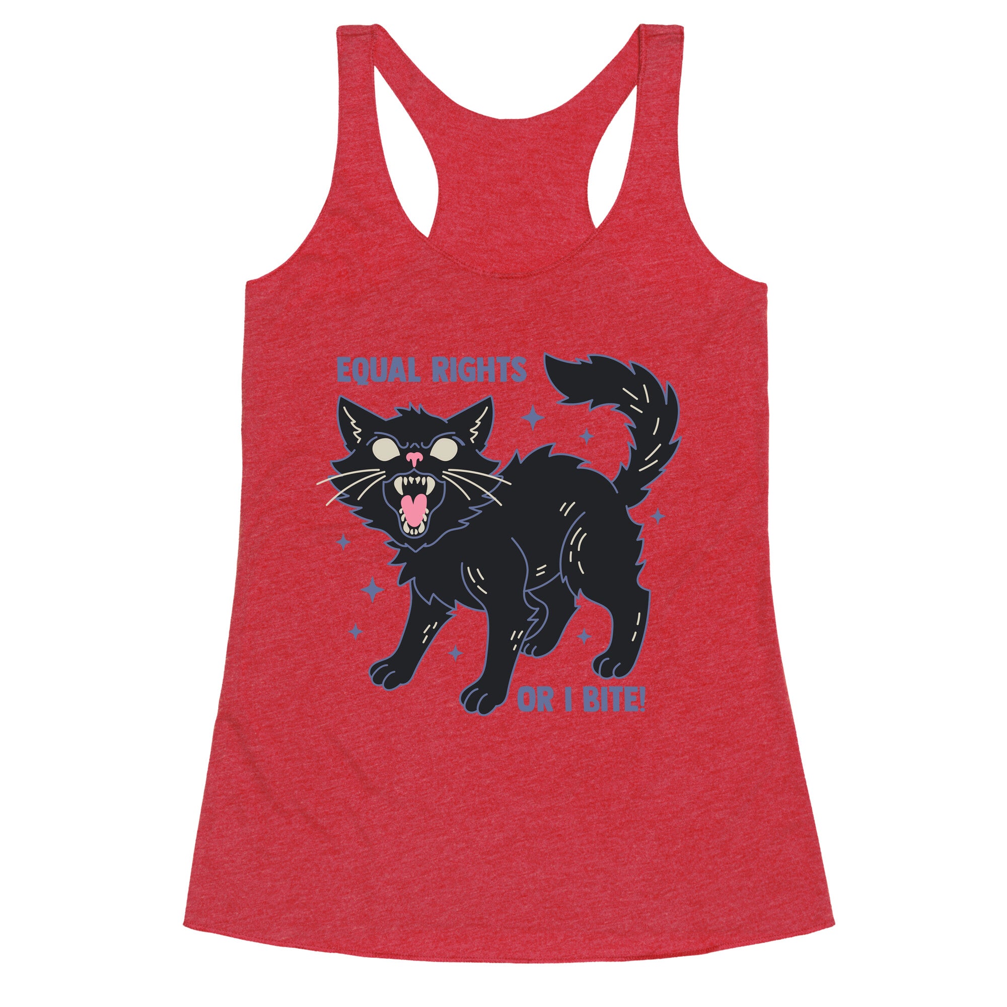 Equal Rights or I Bite Racerback Tank