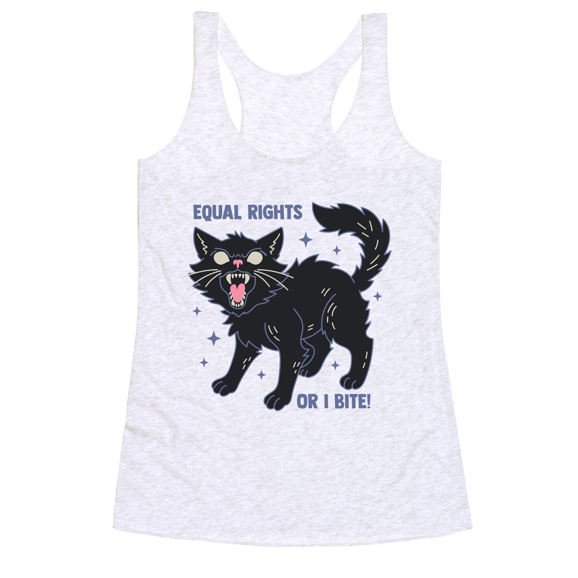 Equal Rights or I Bite Racerback Tank