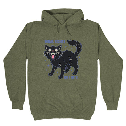 Equal Rights or I Bite Hoodie