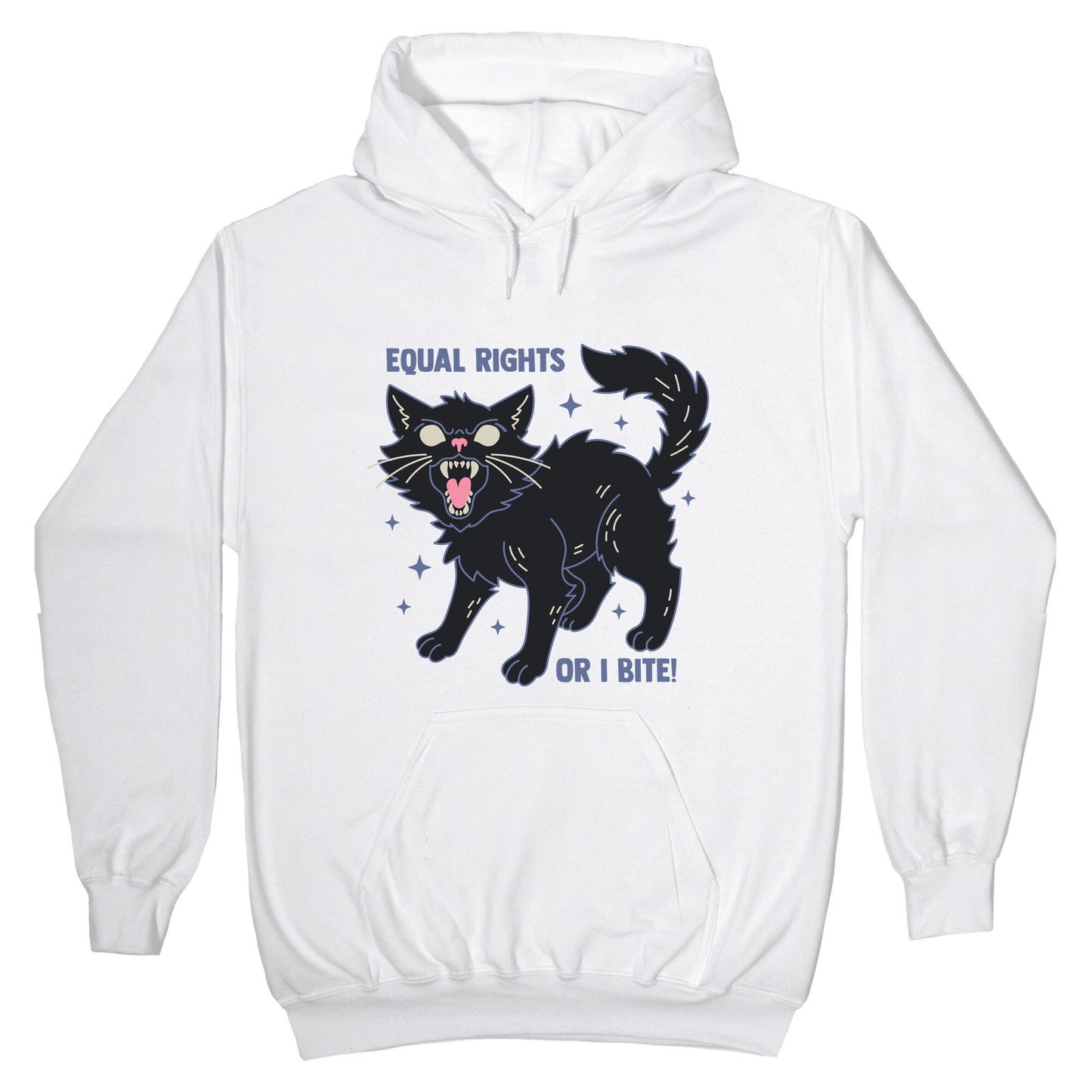 Equal Rights or I Bite Hoodie