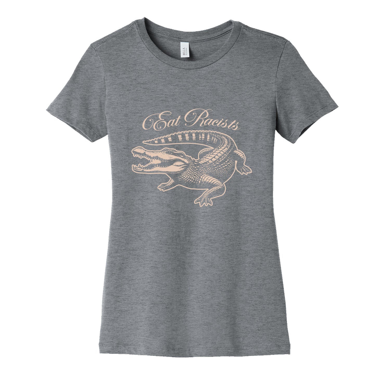 Eat Racists Womens Cotton Tee