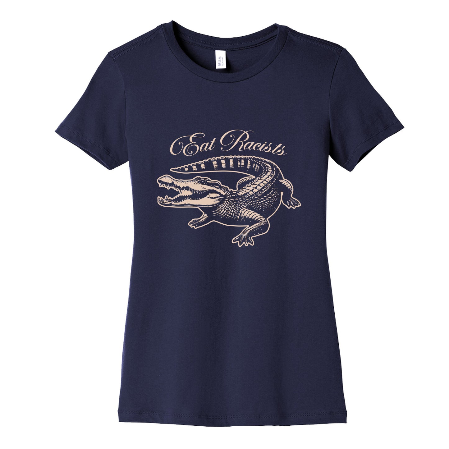 Eat Racists Womens Cotton Tee